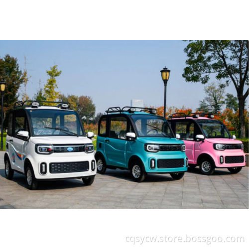 Factory wholesale home adult walker four-wheeled electric car new energy oil and electricity dual-use passenger battery car